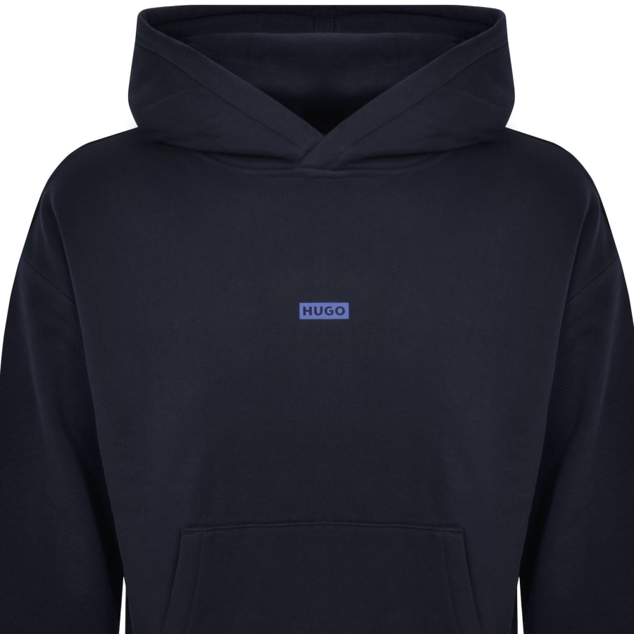 Hugo boss navy blue hoodie top